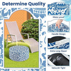Outdoor Inflatable Ottoman Waterproof Pouf Ottoman - Image 3