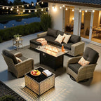 ovios 9-Piece Patio Furniture Set by OVIOS