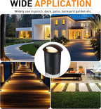 CLOUDY BAY 5W Well Lights Low Voltage Landscape Lighting, 12V-24V Waterproof - Image 9