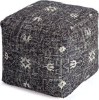 Anji Mountain 100% Handmade & Handcrafted Comfortable Home Décor Pouf Ottoman by AnjiMountain