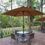 Blissun 7.5 ft Patio Umbrella, Yard Umbrella, Outdoor Market Umbrella - Image 6
