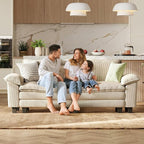 LINSY HOME 90'' Cloud Loveseat Sofa, Modular Sectional Couches Corduroy Cloud - Image 6