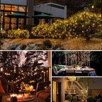 btfarm Solar String Lights for Outside, 6 Pack 198FT 480LED Solar Fairy Lights - Image 5