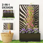 Outsunny Metal Raised Garden Bed - Image 3