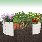 Garvee 2 Pack Galvanized Raised Garden Bed, Outdoor Planter Box - Image 5