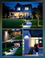 Brightown 6 Pack Solar Motion Lights Outdoor Waterproof, Motion Sensor Spot - Image 7