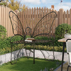 Butterfly Shaped Outdoor Bench, Butterfly Chair Butterfly Bench Outdoor - Image 4