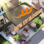 Artpuch 90% Sun Shade Cloth, 4 x 8 FT Pergola Shade Cover Canopy - Image 3
