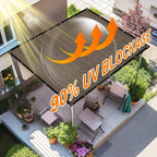 Artpuch 90% Sun Shade Cloth, 8 x 10 FT Pergola Shade Cover Canopy - Image 3