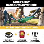 Wise Owl Outfitters Camping Hammock – 500lbs Portable Hammock - Image 4