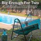 Sunnydaze Quilted Outdoor Hammock - Image 6