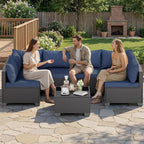 Skyfish 7 Pieces Patio Furniture Sofa by Skyfish