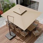 10 X 13 FT Cantilever Outdoor Patio Umbrella - Image 7