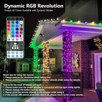 Brizled Color Changing String Lights 98FT 300 LED RGB Christmas Lights Dimmable - Image 2