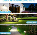 Solar Lights Outdoor Waterproof IP65, Super Bright LED, 3000K 2 Lighting Modes - Image 7