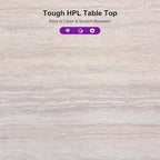 PURPLE LEAF 13 Pieces Outdoor Dining Set Patio Dining Furniture Set Aluminum - Image 5