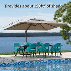 9x12FT Cantilever Patio Umbrella - Image 6