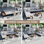 Sophia & William 6 Pieces Patio Furniture Set - Image 8