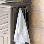 Suncast Patio Plastic Storage and Prep Station - Image 13