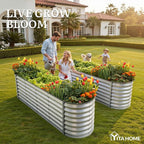 YITAHOME 24" Tall 9 in 1 Large Raised Garden Bed Kit, Outdoor Above Ground - Image 3