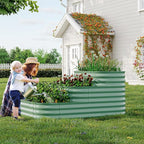 Galvanized Raised Garden Bed Kit – 61x42x31 in Outdoor Planter Box - Image 5