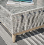 Signature Design by Ashley Seton Creek Casual Resin Wicker Outdoor Coffee Table - Image 9