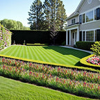 Artificial Faux Plants Outdoor Spring Decorations, Summer Fake Monkey Grass - Image 8