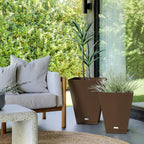 Veradek Nobleton Indoor/Outdoor Wide Square Planter - Image 6