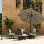 Abba Patio 9FT Lyon Outdoor Patio Umbrella Outdoor Table Umbrella - Image 2