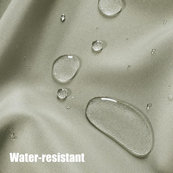 BONZER Outdoor Curtains for Patio Water Resistant Heavy Privacy Light Filtering - Image 3