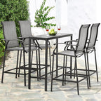 NUU GARDEN 5-Piece Patio Bar Set - Image 2