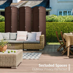 Sorbus 6 Panel Room Divider 6 ft. Tall - Image 4
