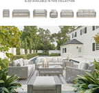 Signature Design by Ashley Seton Creek Casual Resin Wicker Outdoor Coffee Table - Image 6