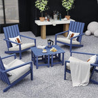 Weatherproof Outdoor Side Table, HDPE Small Outdoor Table - Image 7