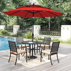 PHI VILLA 5 Pieces Outdoor Dining Set - Image 2