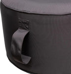 QILLOWAY Indoor/Outdoor Inflatable Stool, Round Ottoman, All Weather Foot Rest - Image 3