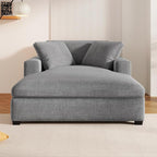 Christopher Knight Home Larrz Oversized Chaise Lounge Chair Indoor, Cozy - Image 4
