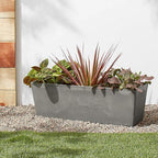 Arcadia Garden Products U65CT Plastic/Stone/Wood Composite Simplicity Window Box - Image 4
