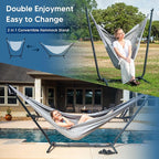 SUNCREAT 2-in-1 Convertible Extra Large Hammocks - Image 2
