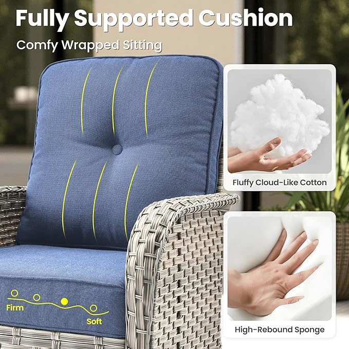 ovios 9-Piece Patio Furniture Set - Image 7