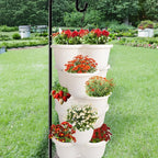 Hourleey Strawberry Planter, Stackable Gaden Tower - Image 7