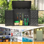 LHBcraft Outdoor Storage Cabinet 36 Cu Ft - Image 6