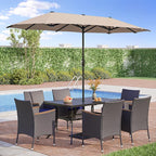 PHI VILLA 7 Piece Outdoor Dining Set - Image 7