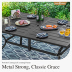 Sophia and William Patio Dining Set - Image 7