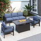 Solaste Aluminum Patio Furniture Set by Solaste