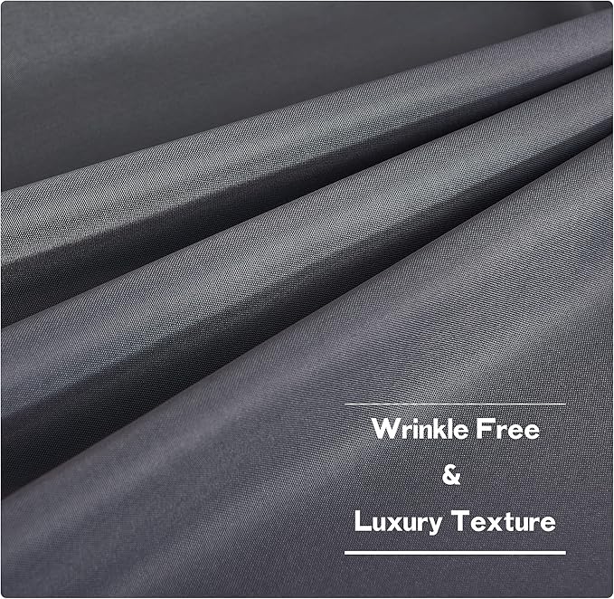 NICETOWN Canvas Outdoor Curtains Extra Wide - Image 7