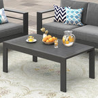 Wisteria Lane Aluminum Outdoor Patio Furniture Coffee Table, All-Weather by WisteriaLane