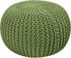 COTTON CRAFT Round Dori Pouf by COTTONCRAFT