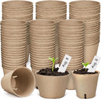 homenote Peat Pots, 3.15/4 Inch 120 Pcs Seed Starting Pots - Image 9