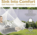 Sunnydaze Outdoor Hammock Chair Swing - Image 2